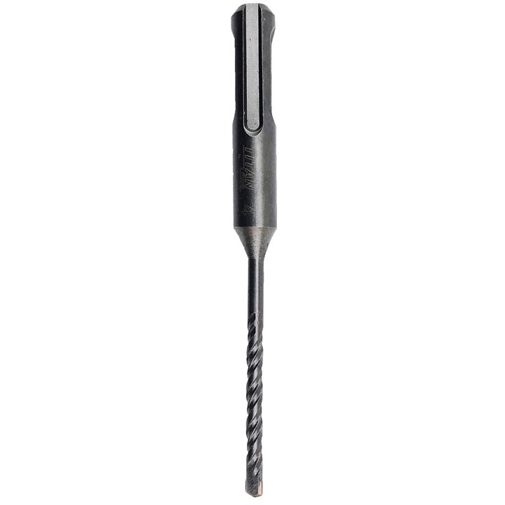 مته چهار شیار الماسه تیتان پرو کد TPD4110 سایز 4x110 میلیمتر Titan Pro TPD4110 SDS PLUS Drill Bit 4x110mm